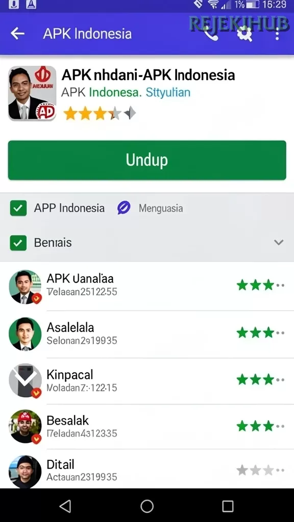 Cuplikan layar KA789 — pengaturan akun