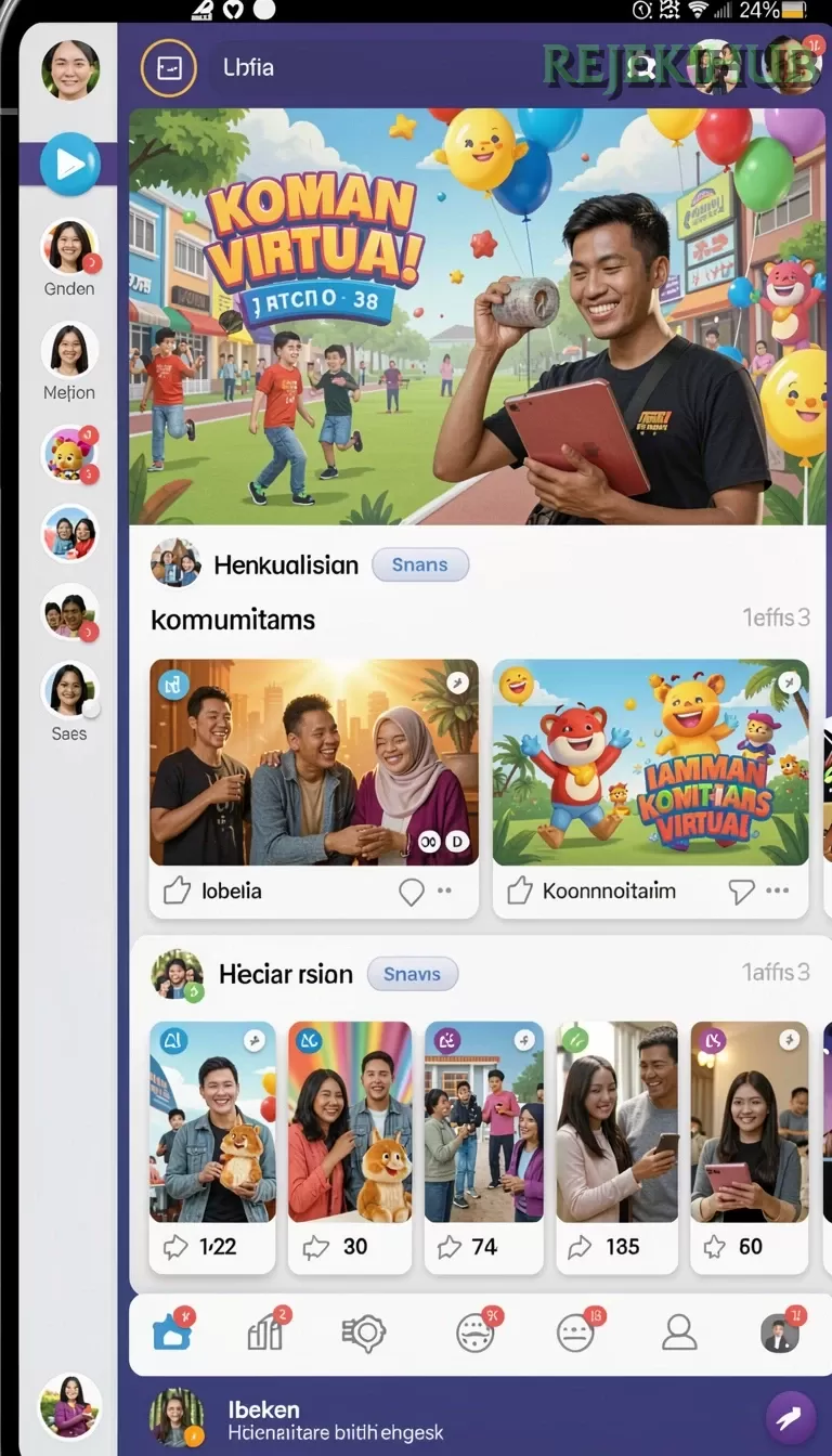 Cuplikan layar MEGA111 — aktivitas