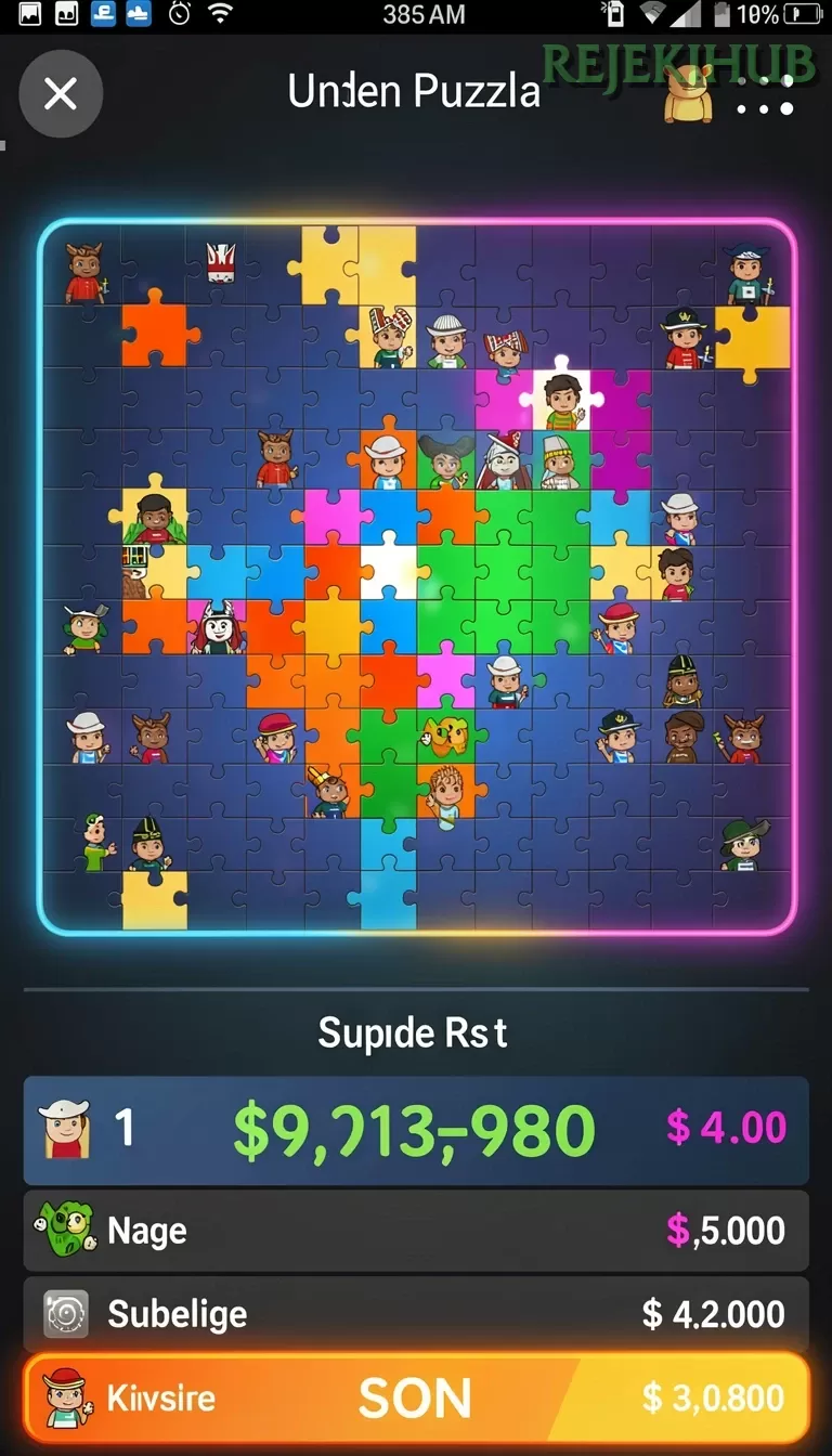 Cuplikan layar GG999 — aktivitas